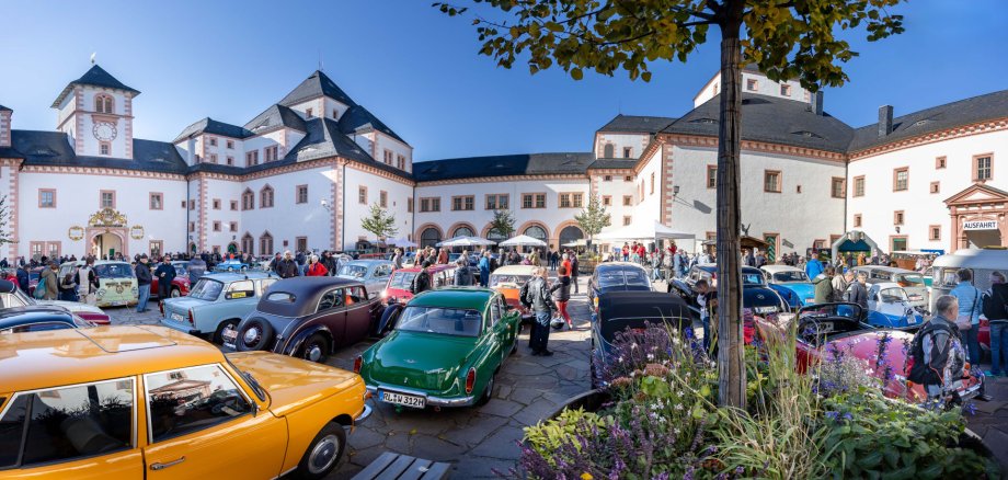 34.Oldtimer Herbsttreffen auf Schloss Augustusburg