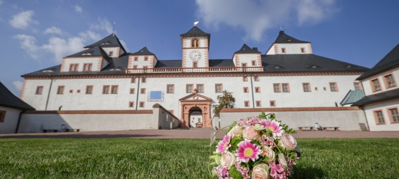Hochzeitsräume auf Schloss Augustusburg.